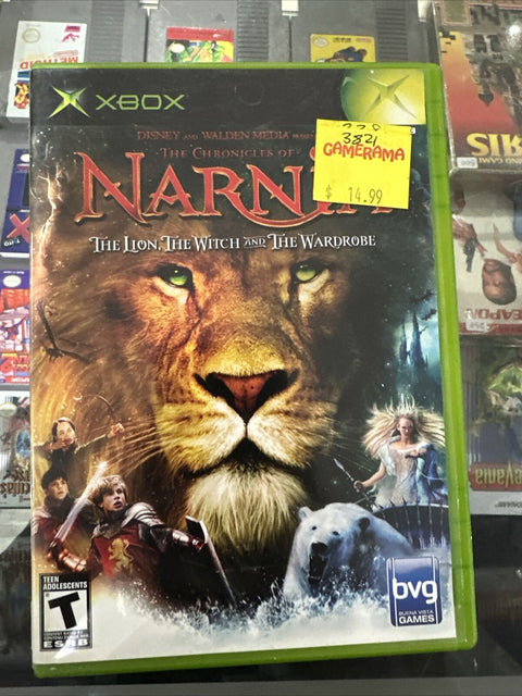 Narnia The Lion, the Witch, and Wardrobe (Microsoft Original Xbox, 2005) Tested!
