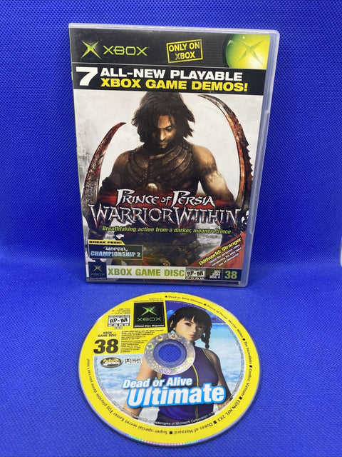 Original Microsoft Xbox Demo Disc - Prince Of Persia, DOA Ultimate - #38 2004