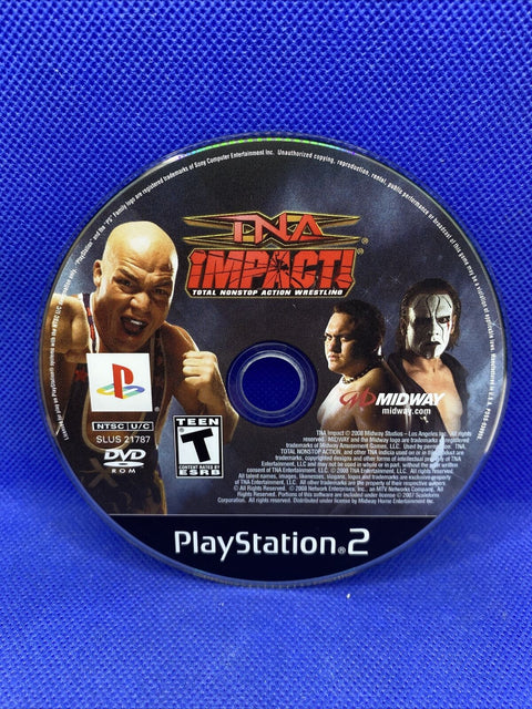 TNA Impact (Sony PlayStation 2, 2008) PS2 Tested!