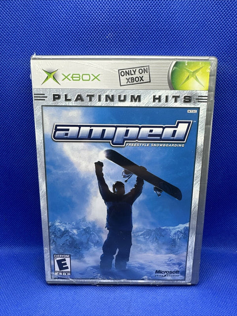 NEW! Amped: Freestyle Snowboarding (Microsoft Original Xbox, 2001) Sealed!