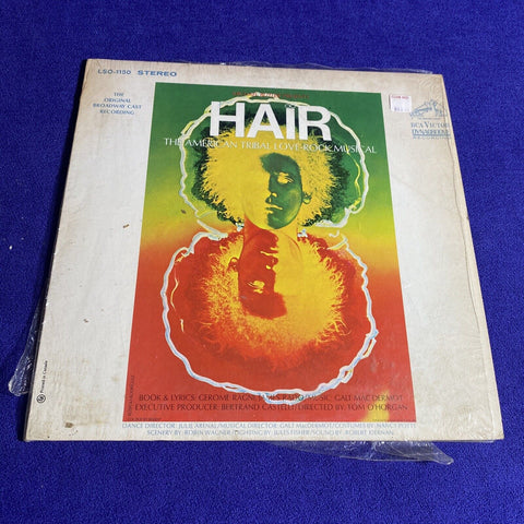 Hair The American Tribal Love Rock Musical Vinyl Record LP - VG LSO-1150 Stereo