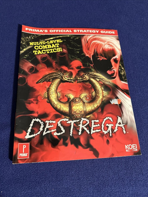 Destrega Official Prima Strategy Game Guide - PlayStation 1 PS1