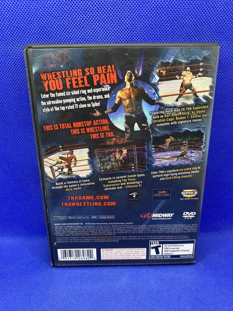 TNA Impact (Sony PlayStation 2, 2008) PS2 Tested!