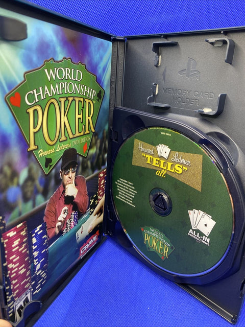 World Championship Poker DVD Edition (Sony PlayStation 2, 2004) PS2 CIB Complete