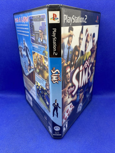 The Sims - Black Label (Sony PlayStation 2, 2004) PS2 CIB Complete Tested!