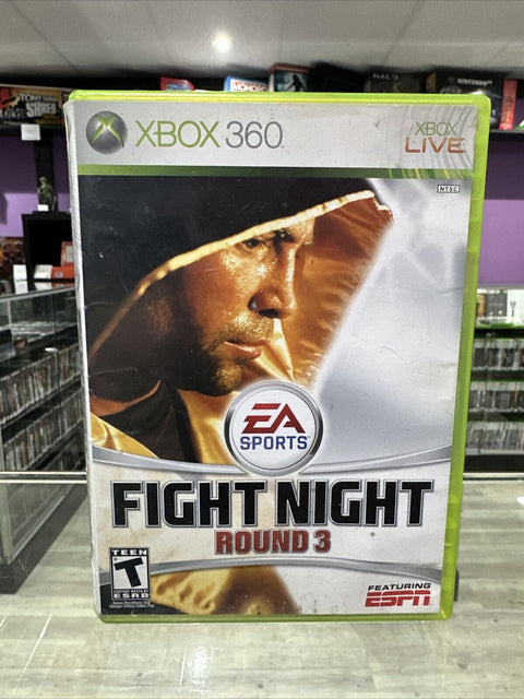 Fight Night Round 3 (Microsoft Xbox 360, 2006) Complete Tested