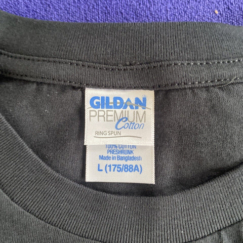 Game Genie Black Tshirt - Promo Size L “Unlock Everything” Sega Nintendo