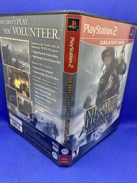 Medal of Honor: Frontline (Sony PlayStation 2, 2002) PS2 CIB Complete Tested!