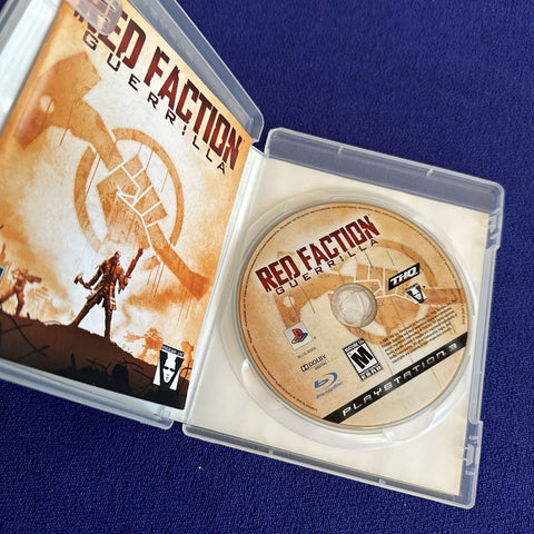 Red Faction Lot Armageddon + Guerrilla (Sony PlayStation 3, 2009) PS3 Tested!