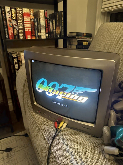 007 Racing (Sony PlayStation 1, 2000) PS1 Black Label Disc Only - Tested!