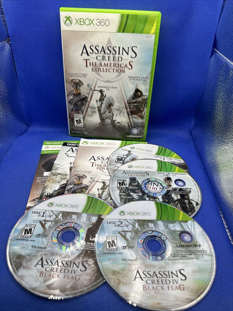 Assassin's Creed: The Americas Collection (Microsoft Xbox 360, 2014)  Complete