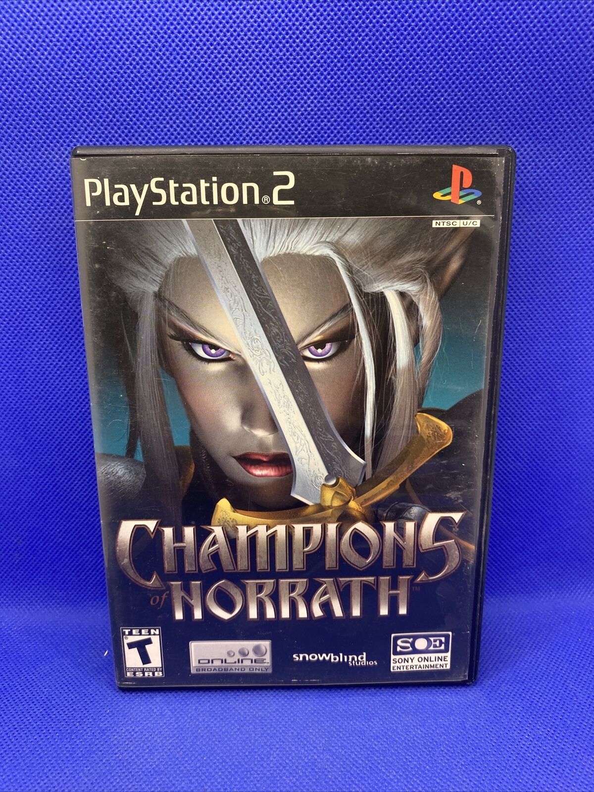 NO GAME Champions of Norrath PlayStation 2 2004 PS2 Case Only moonshinegaming