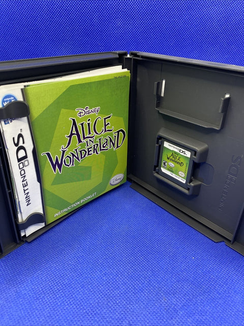 Disney Alice in Wonderland (Nintendo DS, 2010) Tim Burton CIB Complete - Tested!