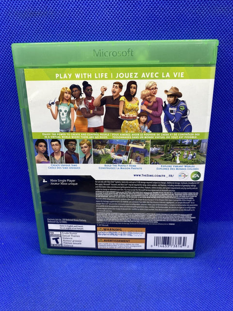 The Sims 4 (Microsoft Xbox One, 2017) XB1 Complete Tested!