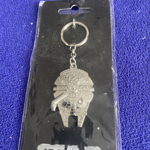 NEW! Official Star Wars Millennium Falcon Keychain - Disney NWT