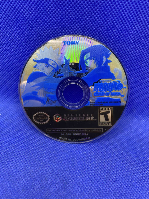 Naruto: Clash of Ninja - Black Label (Nintendo GameCube) No Manual - Tested!