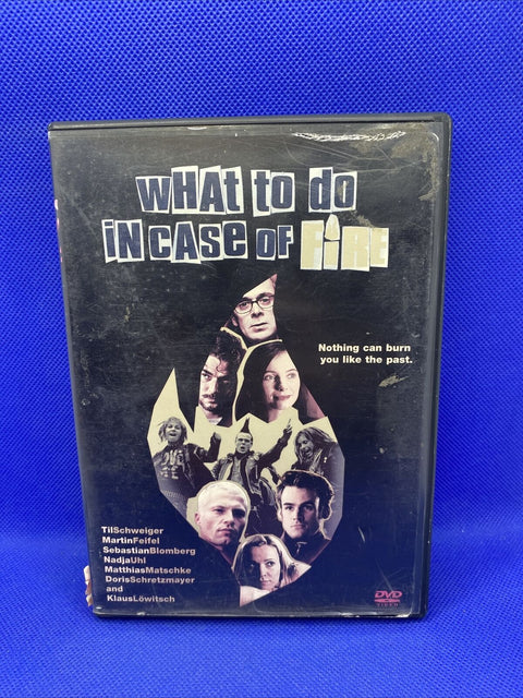 What To Do In Case Of Fire DVD