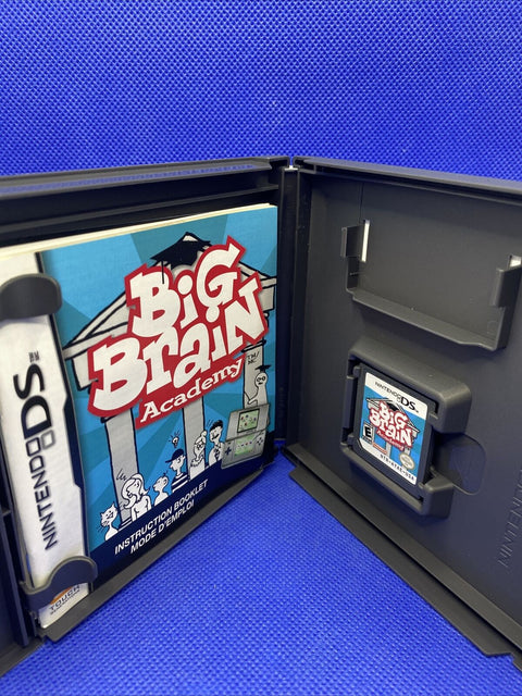 Big Brain Academy + Brain Age 2 Nintendo DS Lot - Both CIB Complete, Tested!