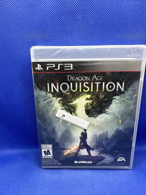 NEW! Dragon Age Inquisition PS3 (Sony PlayStation 3, 2014) Factory Sealed!