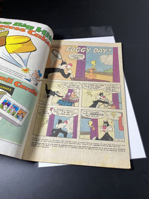 Vintage Tweety And Sylvester # No. 96 - Gold Key Comics 1979 - 90094-908