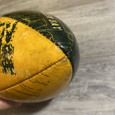 Vintage Wilson Green Bay Packers Football - Green + Yellow Gold “Frozen Tundra”