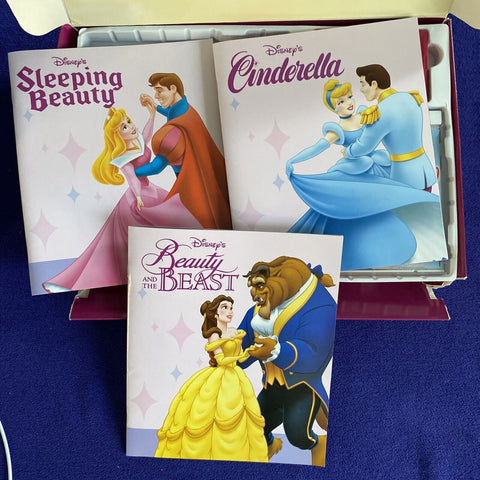 Walt Disney Records Read-Along Collection Lot - 6 Books, 2 CDs, 2 Cassettes