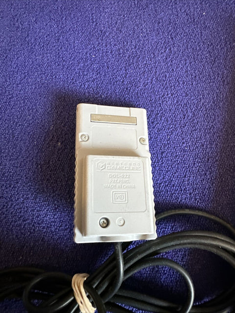 Nintendo GameCube Microphone Accessory OEM Original - Tested + Working!