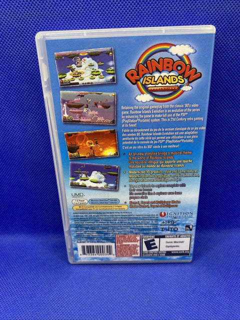 Rainbow Islands: Evolution (Sony PSP, 2008) CIB Complete, Tested!