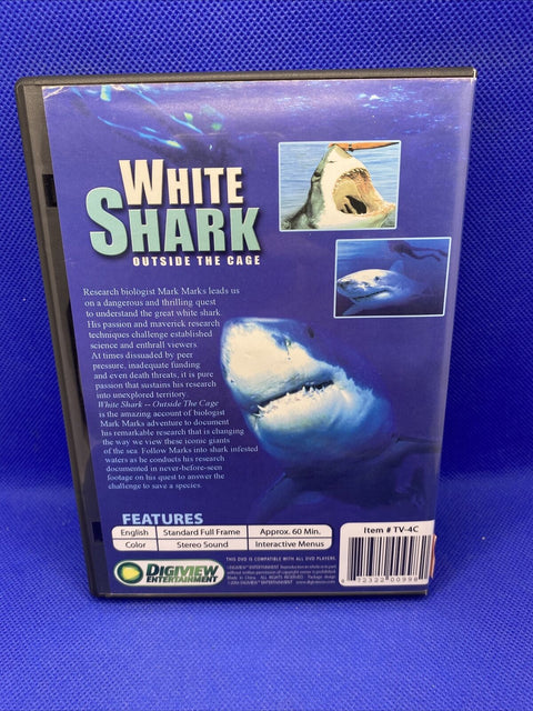 White Shark Outside the Cage - DVD - National Geographic