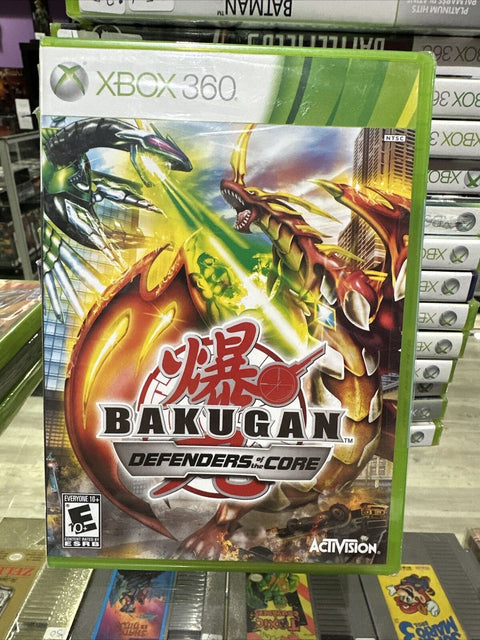NEW! Bakugan: Defenders of the Core (Microsoft Xbox 360, 2010) Sealed!