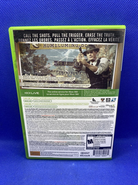 Bureau XCOM Declassified (Microsoft Xbox 360, 2013) CIB Complete - Tested!