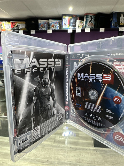 Mass Effect 3 (Sony PlayStation 3, 2012) PS3 CIB Complete Tested!