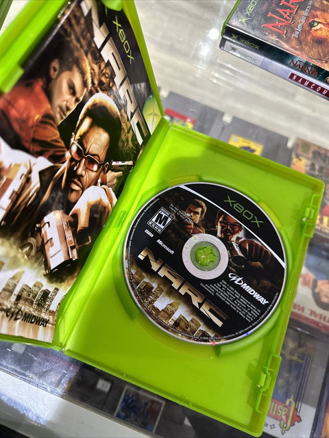 Narc (Microsoft Original Xbox, 2005) Complete Tested!