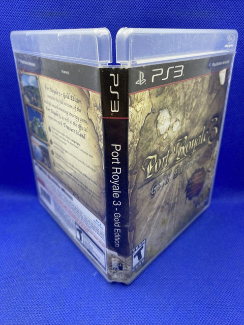 Port Royale 3 Gold Edition (Sony PlayStation 3, 2014) PS3 CIB Complete Tested
