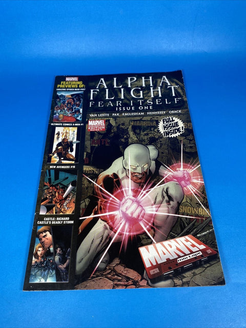 Marvel Mix-Tape #1 2011 Con Edition RARE Miles Morales Full Back Cover Ad