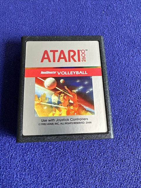 Real Sports Volleyball - Atari 2600 - CIB Complete In Box - Tested!