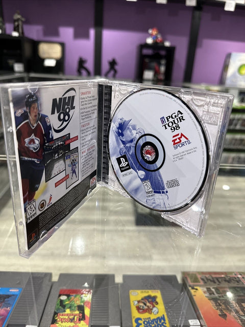 PGA Tour 98 (Sony PlayStation 1, 1997) PS1 CIB Complete Tested!