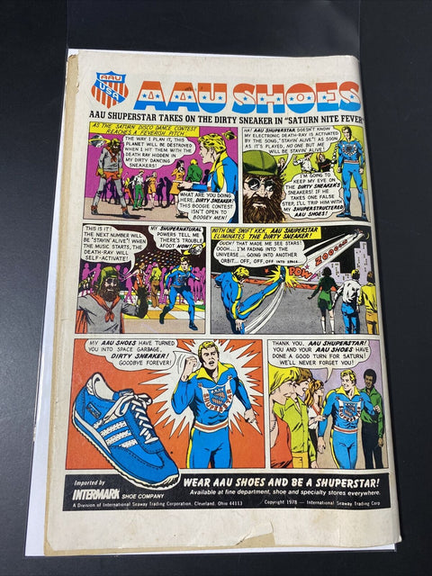 Superboy And The Legion Of Super Heroes No. # 245 1978 DC Comics - Whitman Cover