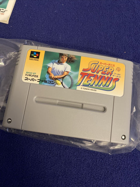 Super Tennis (Super Famicom SFC SNES) Japan Import Complete CIB