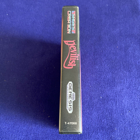 Devilish The Next Possession (Sega Genesis, 1992) Authentic Box Only - NO GAME