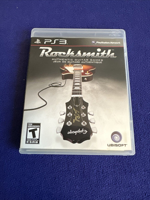Lot Of 4 Music Games Rock Band Rocksmith (PlayStation 3) PS3 All Complete Tested