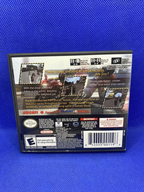 Suzuki Super-bikes II: Riding Challenge (Nintendo DS, 2008) CIB Complete Tested