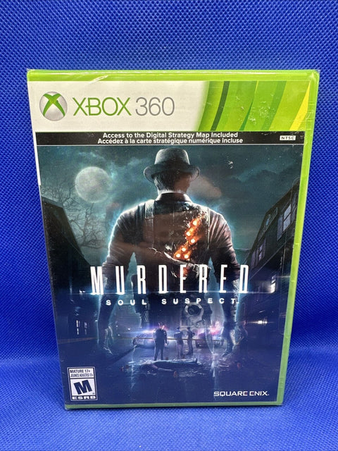 NEW! Murdered: Soul Suspect (Microsoft Xbox 360, 2014) Factory Sealed!