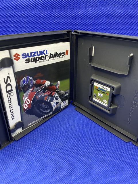 Suzuki Super-bikes II: Riding Challenge (Nintendo DS, 2008) CIB Complete Tested