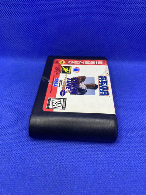 Prime Time NFL Starring Deion Sanders (Sega Genesis, 1995) Authentic Cartridge