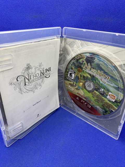 Ni No Kuni: Wrath of the White Witch (PlayStation 3, PS3) CIB Complete Tested!