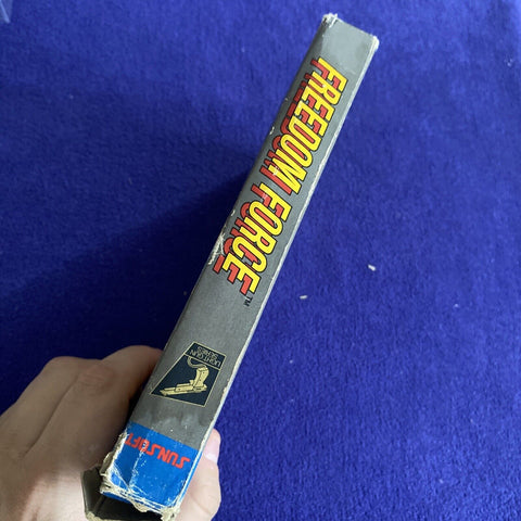 Freedom Force (Nintendo NES, 1988) Authentic CIB Complete In Box - Tested!