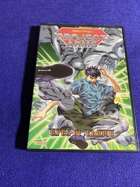Project Arms DVD Lot - The Man at the Helm, Eyes of Flame - Region 1 Anime