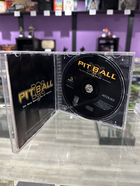 Pitball (Sony PlayStation 1, 1996) PS1 CIB Complete Tested!