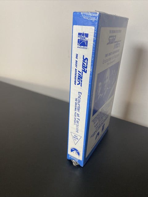 PROMO COPY - Star Trek The Next Generation Pilot Episode #1 1991 VHS Paramount